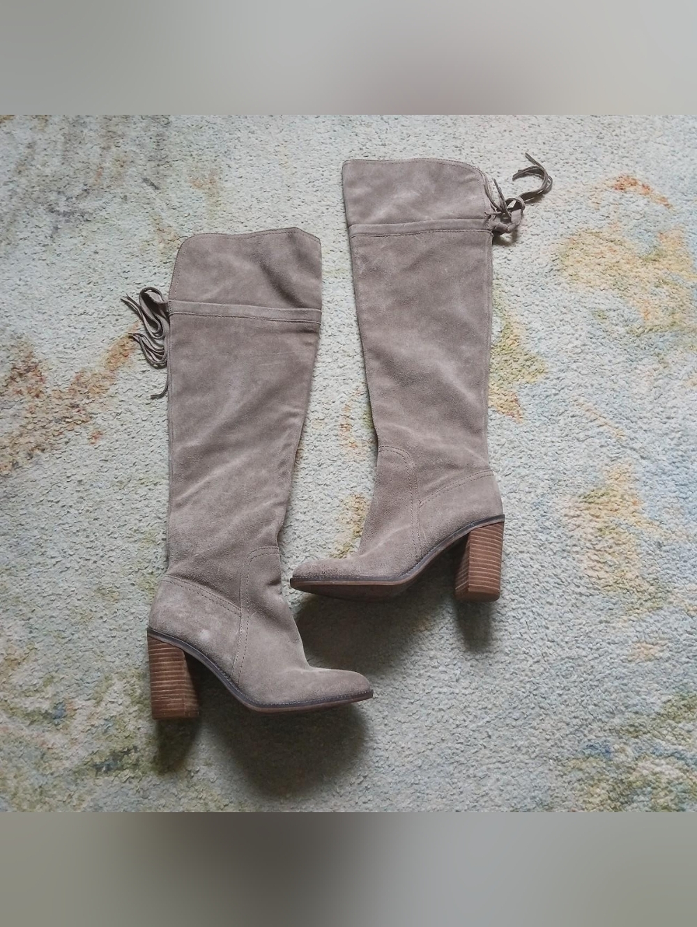 Over The Knee Leather Boots